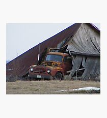 this old truck Photographic Print