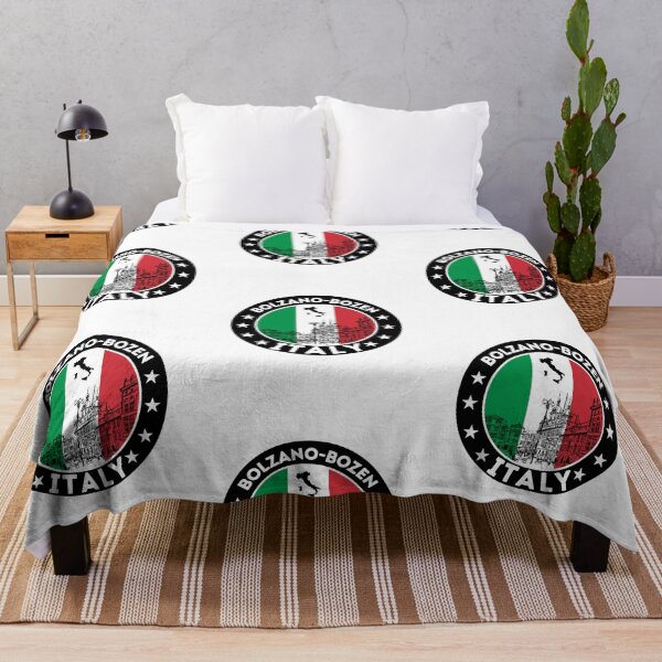 Item preview, Bolzano-Bozen City Skyline, Italian Flag designed and sold by Travelers Verse.