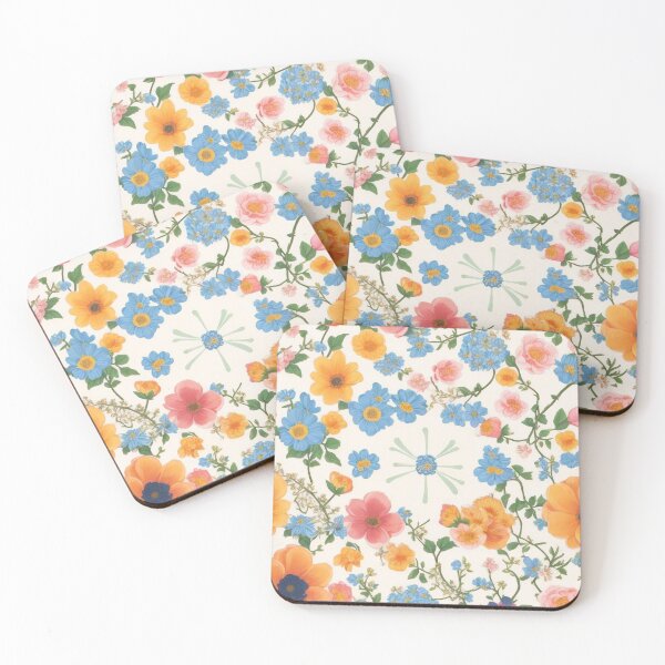 Item preview, Blossom Flowers on White Background designed and sold by NidADesign.