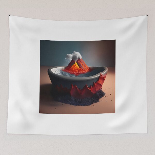 Item preview, Volcano Bath designed and sold by Everythingstakn.