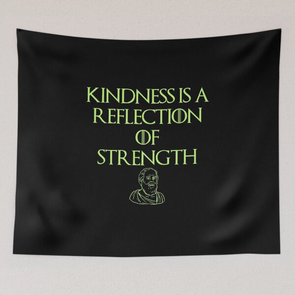 Item preview, Reflection of Strength Philosophic Quote designed and sold by OurPhilosophy.