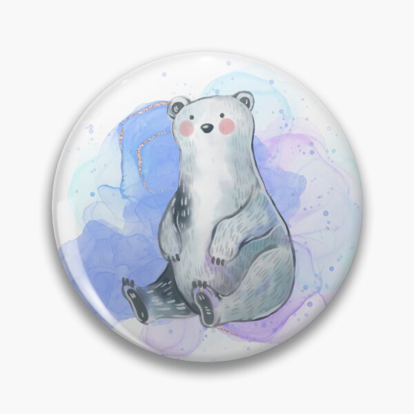 Item preview, White Bear Positive Quotes designed and sold by WildArtIT.
