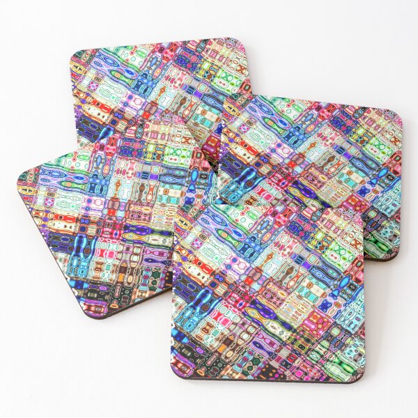 Item preview, Colorful city, futuristic city viewed from above, many colors designed and sold by Atroce.