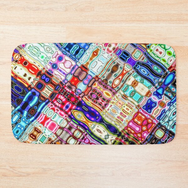 Item preview, Colorful city, futuristic city viewed from above, many colors designed and sold by Atroce.