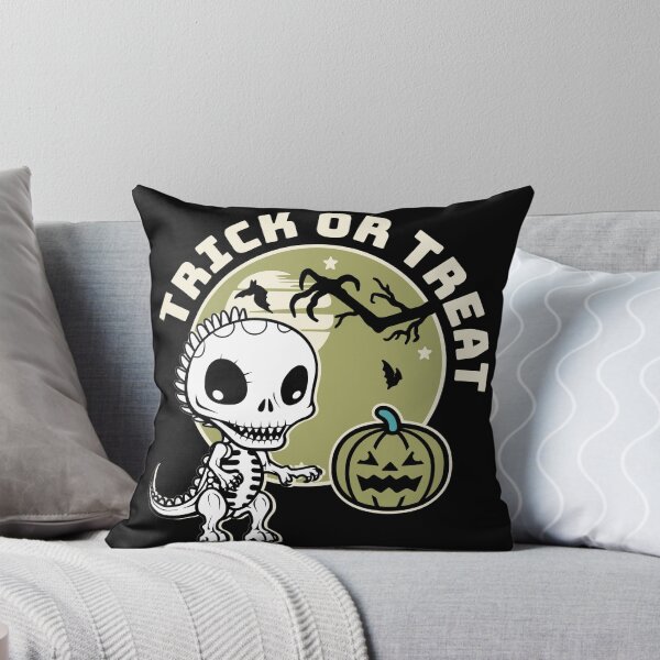 Item preview, Halloween Skeleton Kawaii Dinosaur Bones Trick or Treat designed and sold by LOT7Clothing.