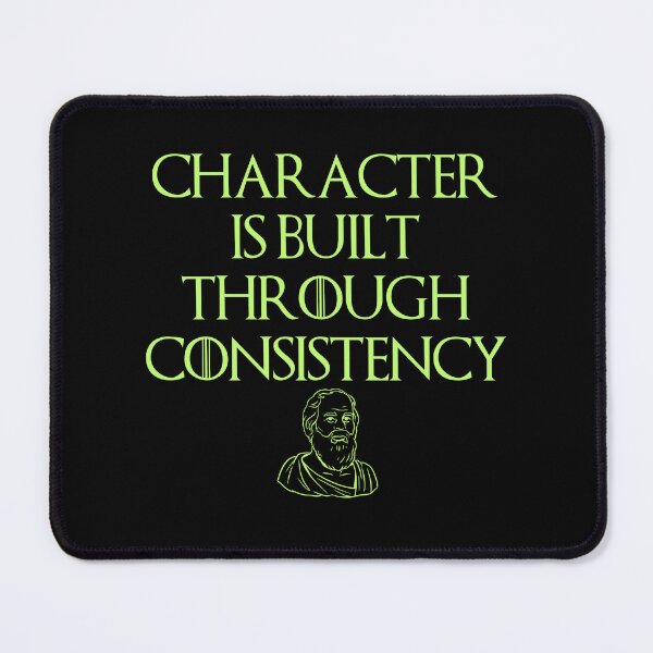 Item preview, Built of Character Philosophic Quote designed and sold by OurPhilosophy.