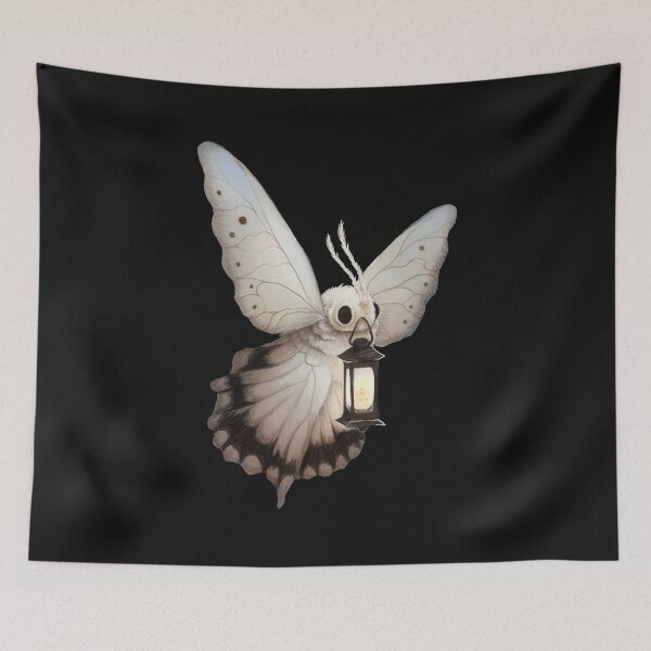 Item preview, Cute moth holding a lantern designed and sold by Enyr.
