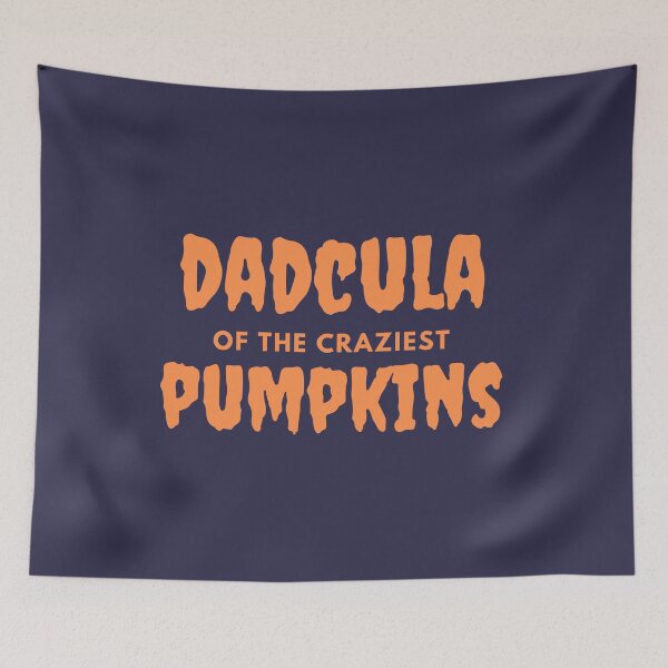Item preview, dadcula of the craziest pumpkins funny halloween design designed and sold by Aesthetic-Verse.