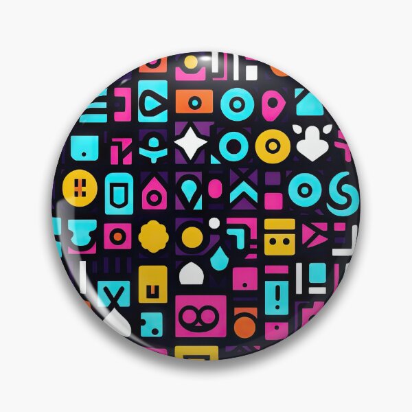 Item preview, Diverse Shapes and Colors Pattern designed and sold by Ideationing.