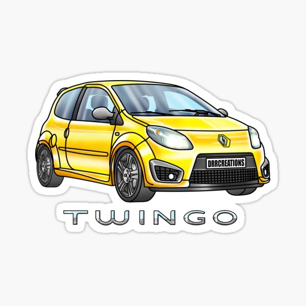 Autocollant Twingo Monogramme de Coffre - Renault Twingo 3 (2014-2024) -  STICK-IN