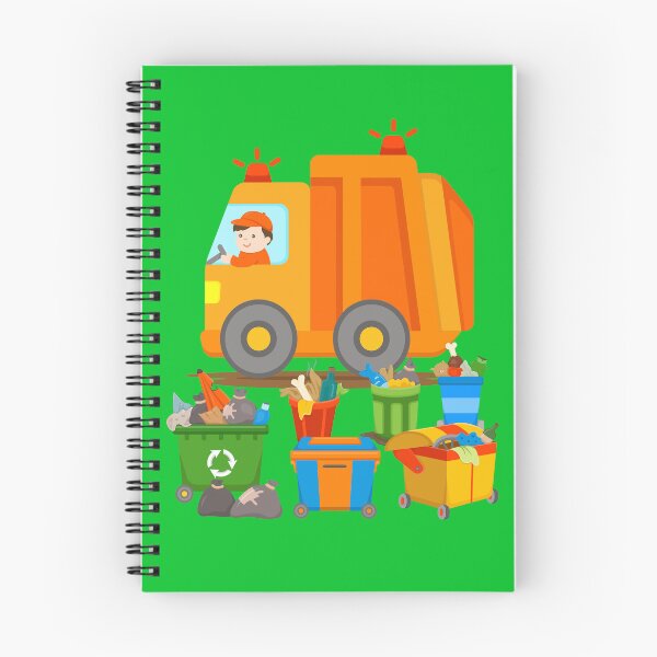 Item preview, Trash Truck and Garbage Cans designed and sold by samshirts.