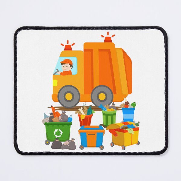 Item preview, Trash Truck and Garbage Cans designed and sold by samshirts.