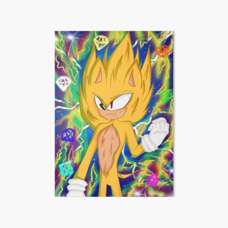 Dark Sonic vs Super Sonic Art Print for Sale by Zentix87