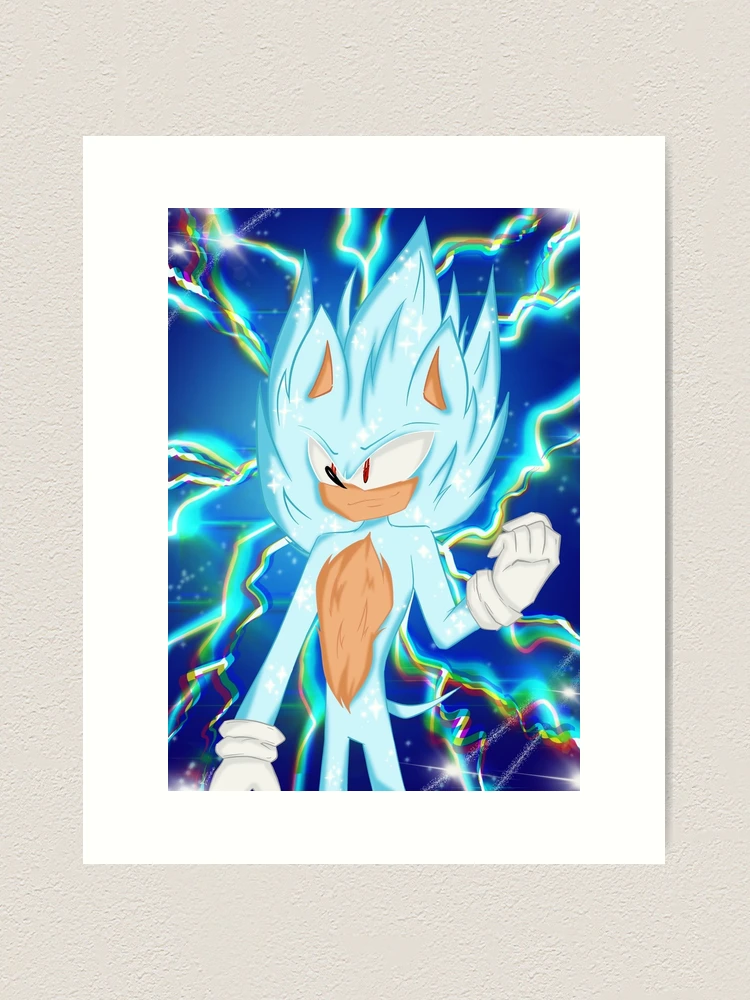 Super sonic hyper  Sonic art, Dragon ball art, Sonic fan art