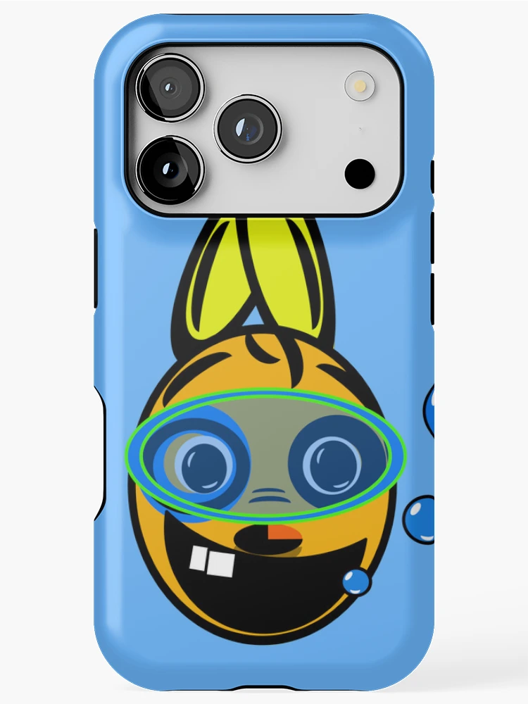 Thumbnail 1 of 4, iPhone Case, Diving Rabbit designed and sold by Boxkite.