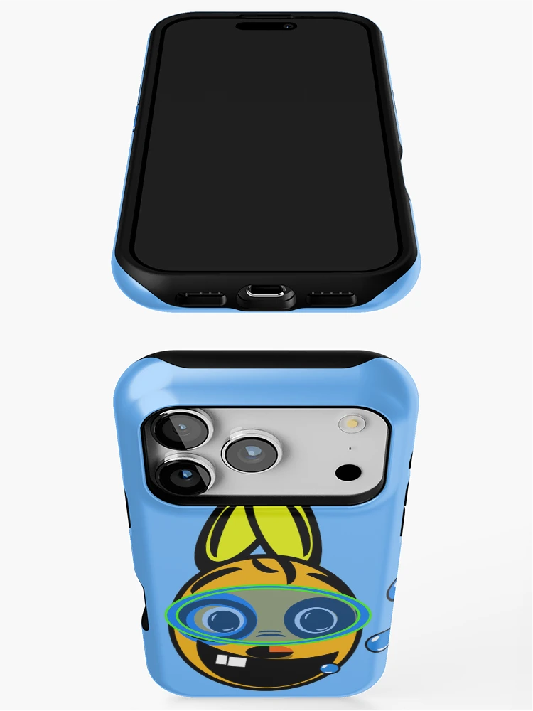 Thumbnail 3 of 4, iPhone Case, Diving Rabbit designed and sold by Boxkite.