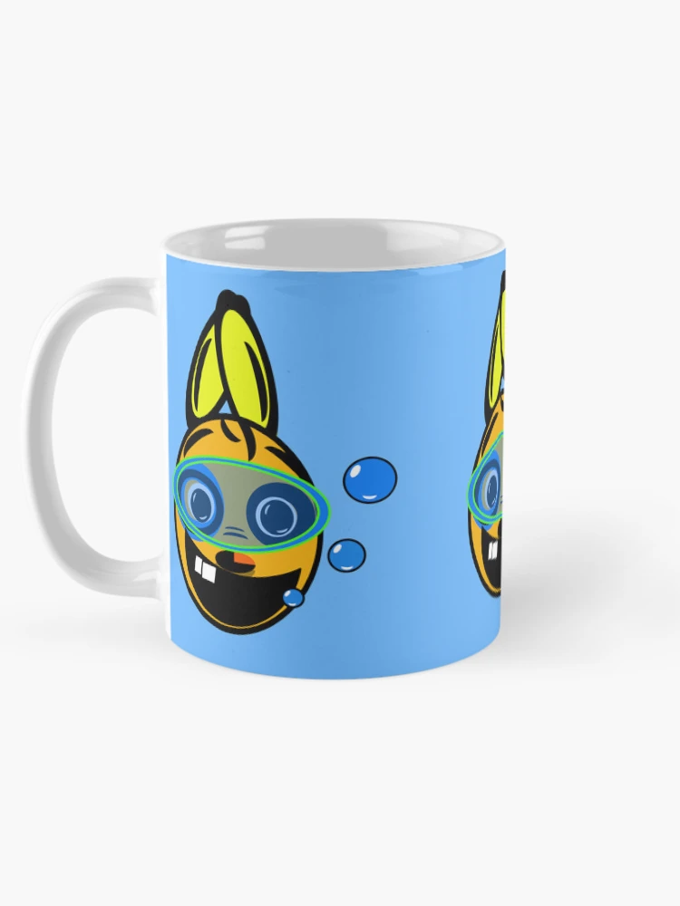 Thumbnail 5 of 6, Coffee Mug, Diving Rabbit designed and sold by Boxkite.