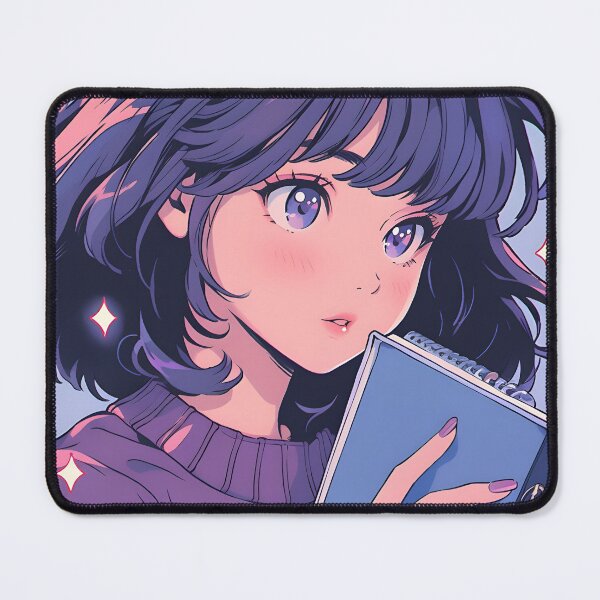 Item preview, Lofi girl the reader - Reading Cartoon Characters designed and sold by Ordinary Life Works.