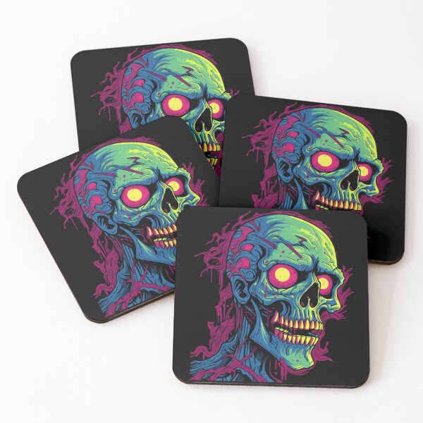 Item preview, Psychedelic Angry Zombie: Undead Fury Unleashed designed and sold by PsyCloth.