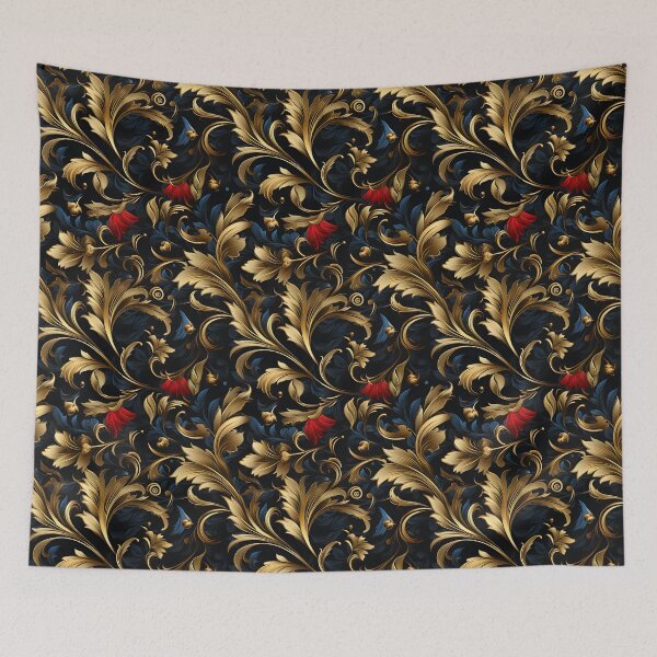 Item preview, Elegant Baroque and Damask Decor: Vintage Ornate Patterns designed and sold by AlienSkinEyes.
