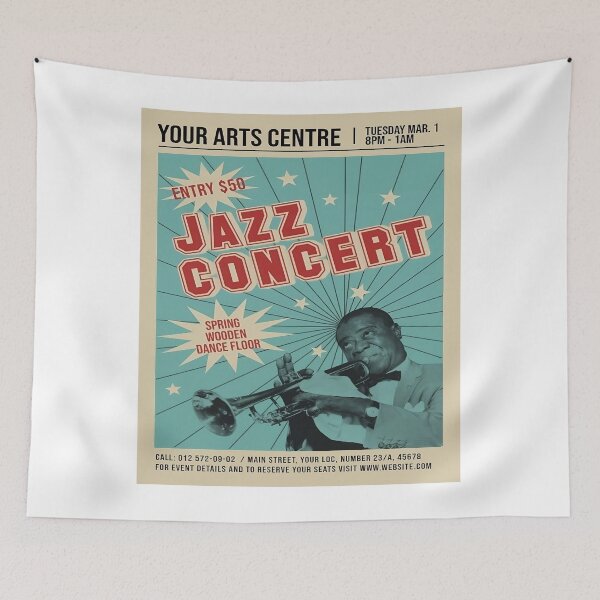 Item preview, Louis Armstrong Jazz Concert  designed and sold by Sylvanny.