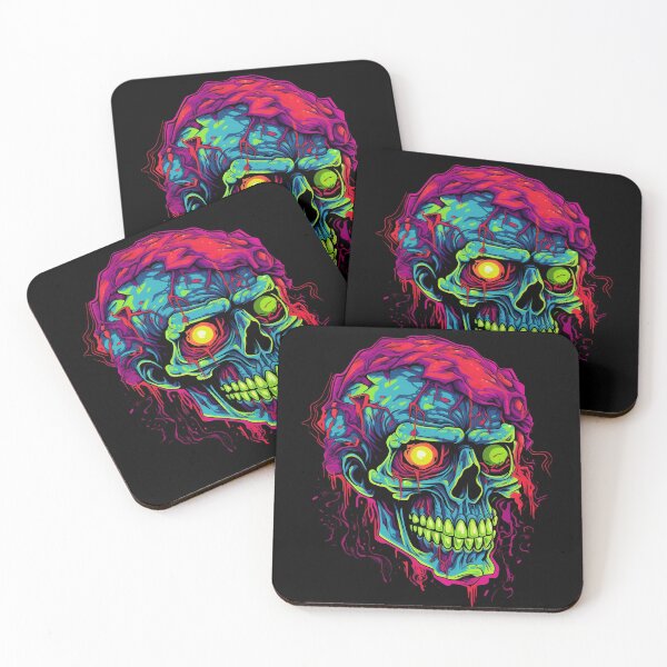 Item preview, Psychedelic Zombie Madness: Undead Enigma designed and sold by PsyCloth.
