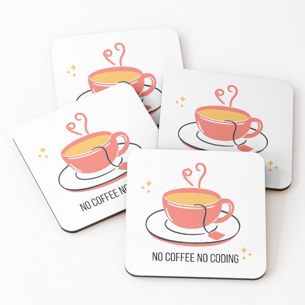 Item preview, No coffee no coding data science designed and sold by Nerdy Vogue.