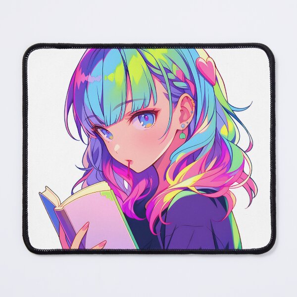 Item preview, Lofi girl the reader - Reading Cartoon Characters designed and sold by Ordinary Life Works.