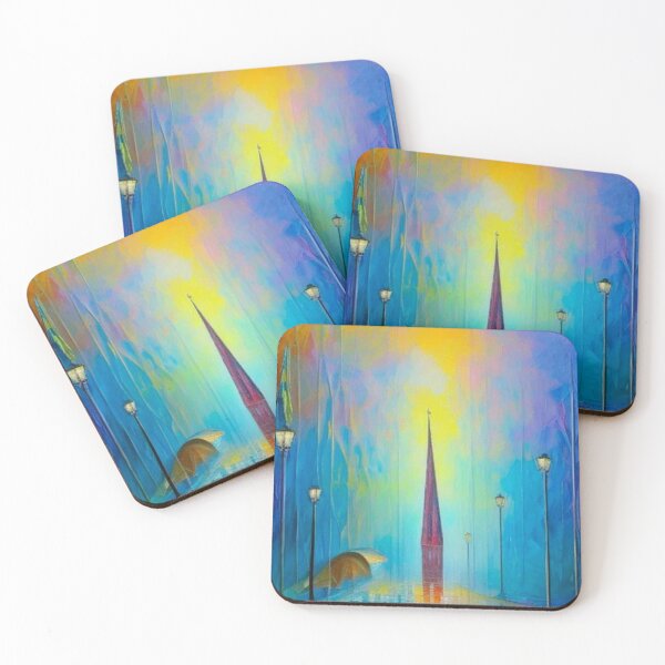 Item preview, Spire in mist designed and sold by George Hutton Hunter.