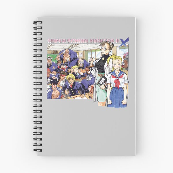 Item preview, Street Fighter Super School Fighter II X Turbo designed and sold by hayesade.