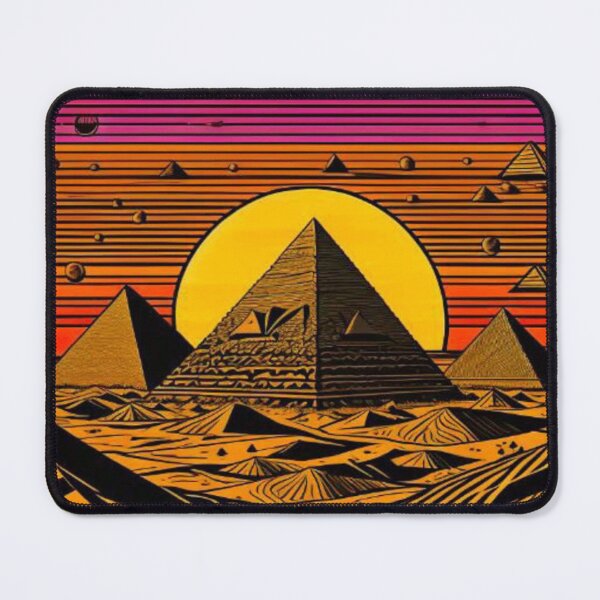 Item preview, Pyramids in the desert designed and sold by George Hutton Hunter.
