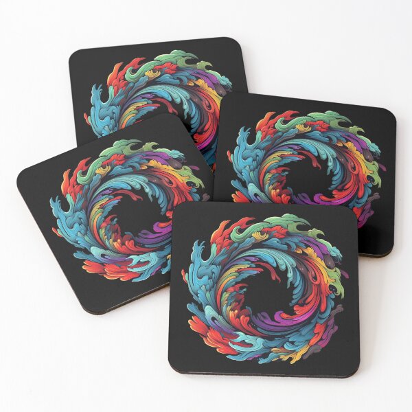 Item preview, Psychedelic Rainbow Tornado: Whirling Spectrum designed and sold by PsyCloth.