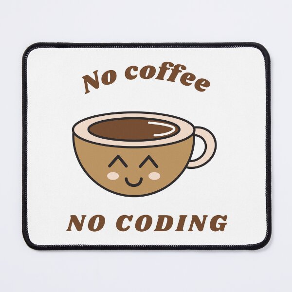 Item preview, coffee lover data science designed and sold by Nerdy Vogue.