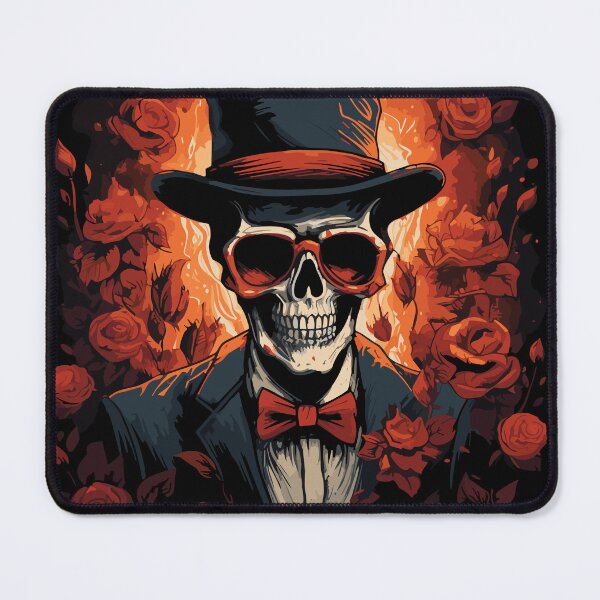 Item preview, Dapper Skeleton in Top Hat and Bow Tie designed and sold by Lori Brown.