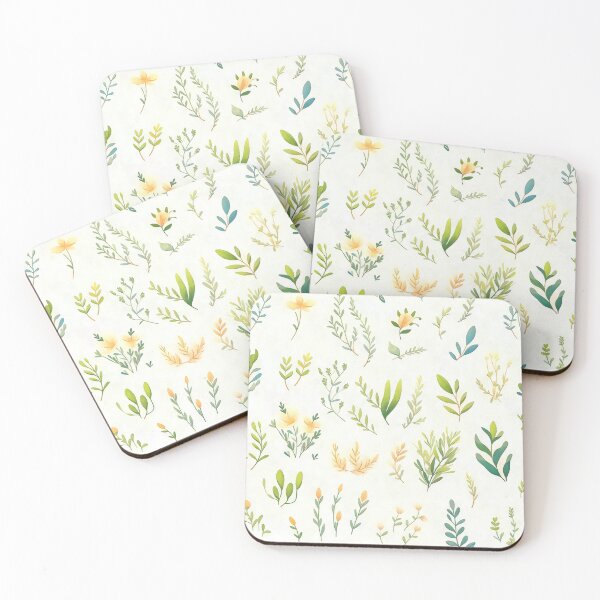 Item preview, Delicate wild floral pattern designed and sold by Tina artstudio.