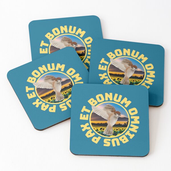 Item preview, Pax et bonum omnibus designed and sold by GasconyPassion.