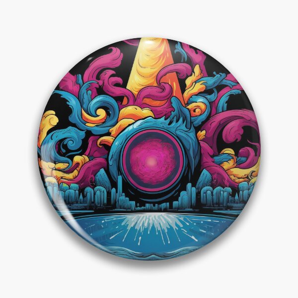 Item preview, Psychedelic Swimming Pool Bliss: Aquatic Dreamscape designed and sold by PsyCloth.