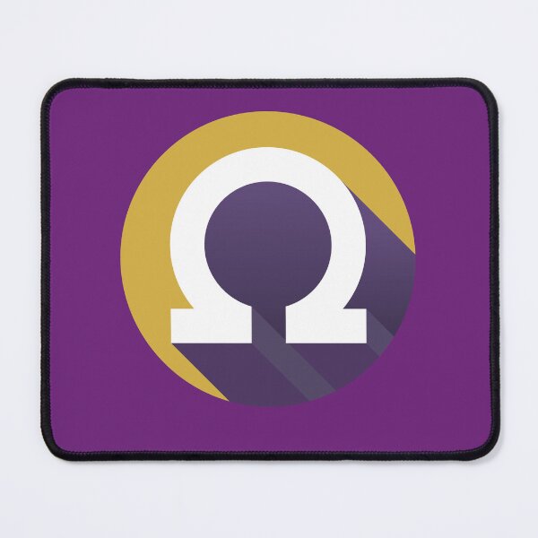 Item preview, Big Que Dawg Omega Royal Purple and Old Gold Circle designed and sold by 7-Hills.