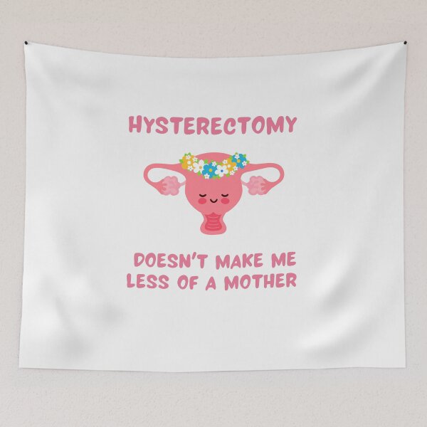 Item preview, Hysterectomy-hysterectomy doesn't make me less of a mother pink sticker designed and sold by medoutfits.