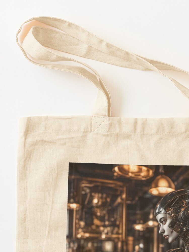 Thumbnail 3 of 5, Tote Bag, Well Oiled designed and sold by LenCarol.