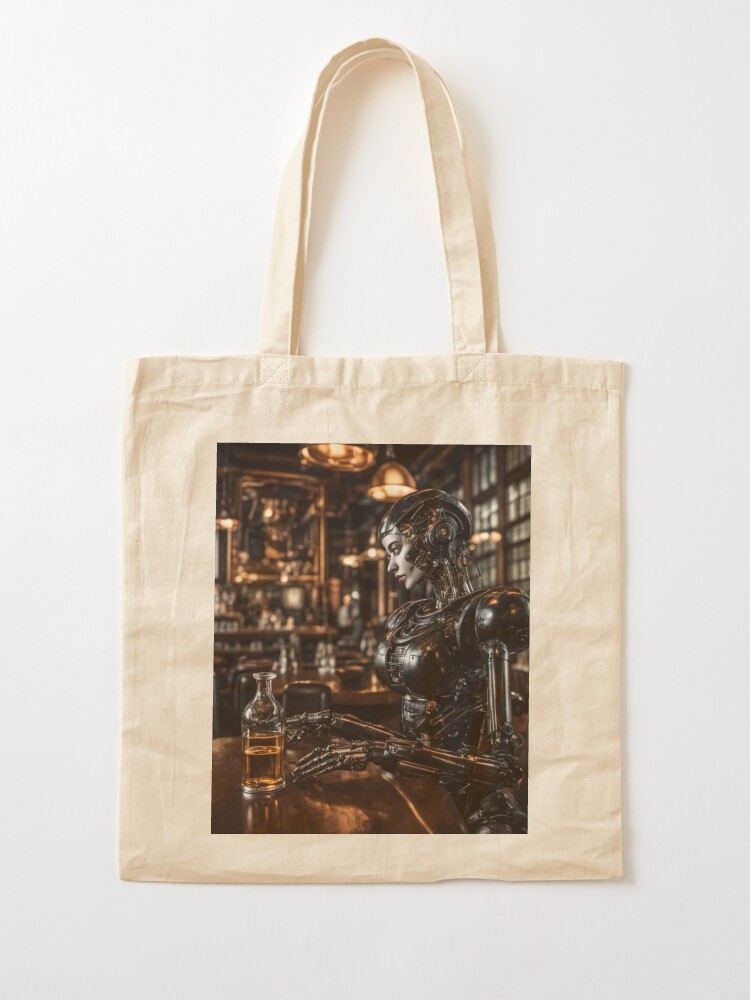 Thumbnail 2 of 5, Tote Bag, Well Oiled designed and sold by LenCarol.