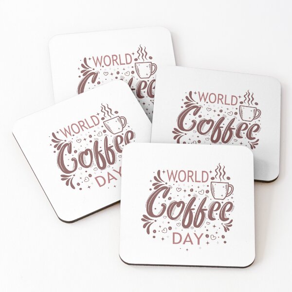 Item preview, World Coffee Day designed and sold by MarisoArt.