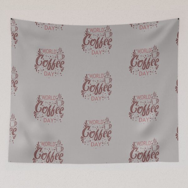 Item preview, World Coffee Day designed and sold by MarisoArt.