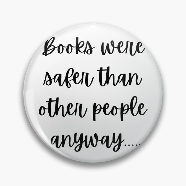 Item preview, Safe Pages: Books Safer Than People designed and sold by OlivedesignsIN.