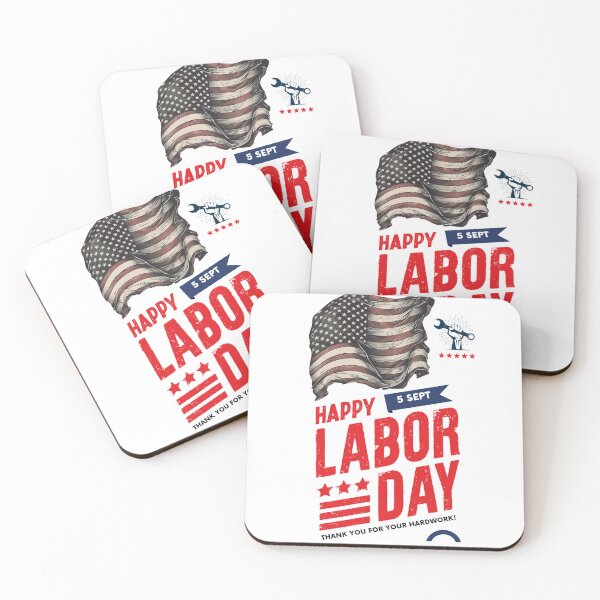 Item preview, Happy Labor Day in 2023  designed and sold by EnigmaStitcher.