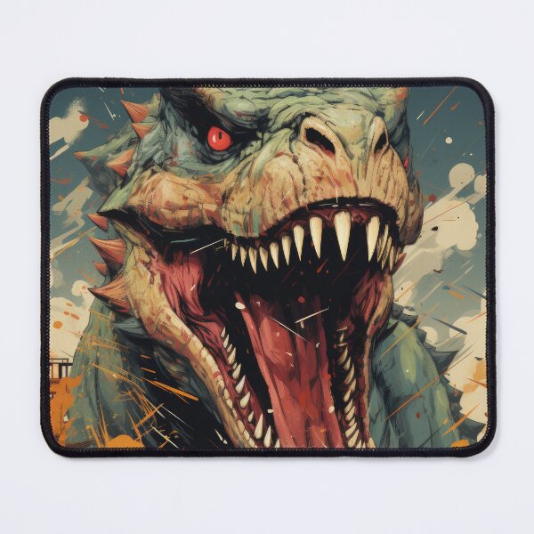 Item preview, T-Rex's Mighty Roar: A Riot of Colors designed and sold by Ideationing.