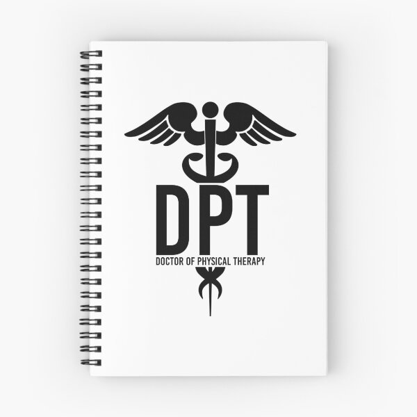Artikelvorschau, DPT Doktor der Physiotherapie | DPT Medizinisches Symbol Caduceus | DPT Abschlussgeschenke entworfen und verkauft von Violet Treasures.