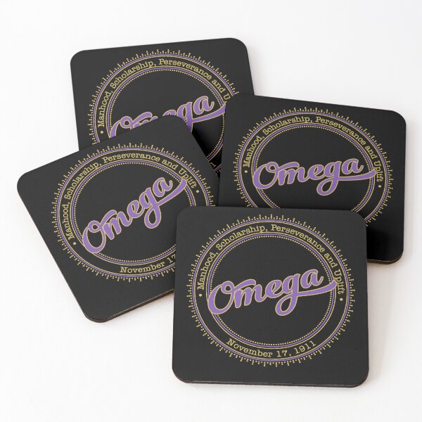 Item preview, Big Que Dawg Omega Royal Purple and Old Gold designed and sold by 7-Hills.