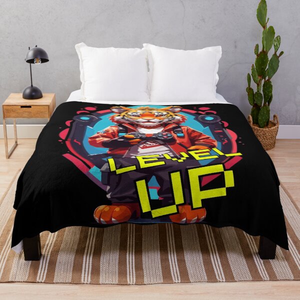 Item preview, Tiger Gamer Level Up  designed and sold by chatzous.
