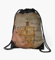 Music Girl Was Destined For Dumpster! Drawstring Bag